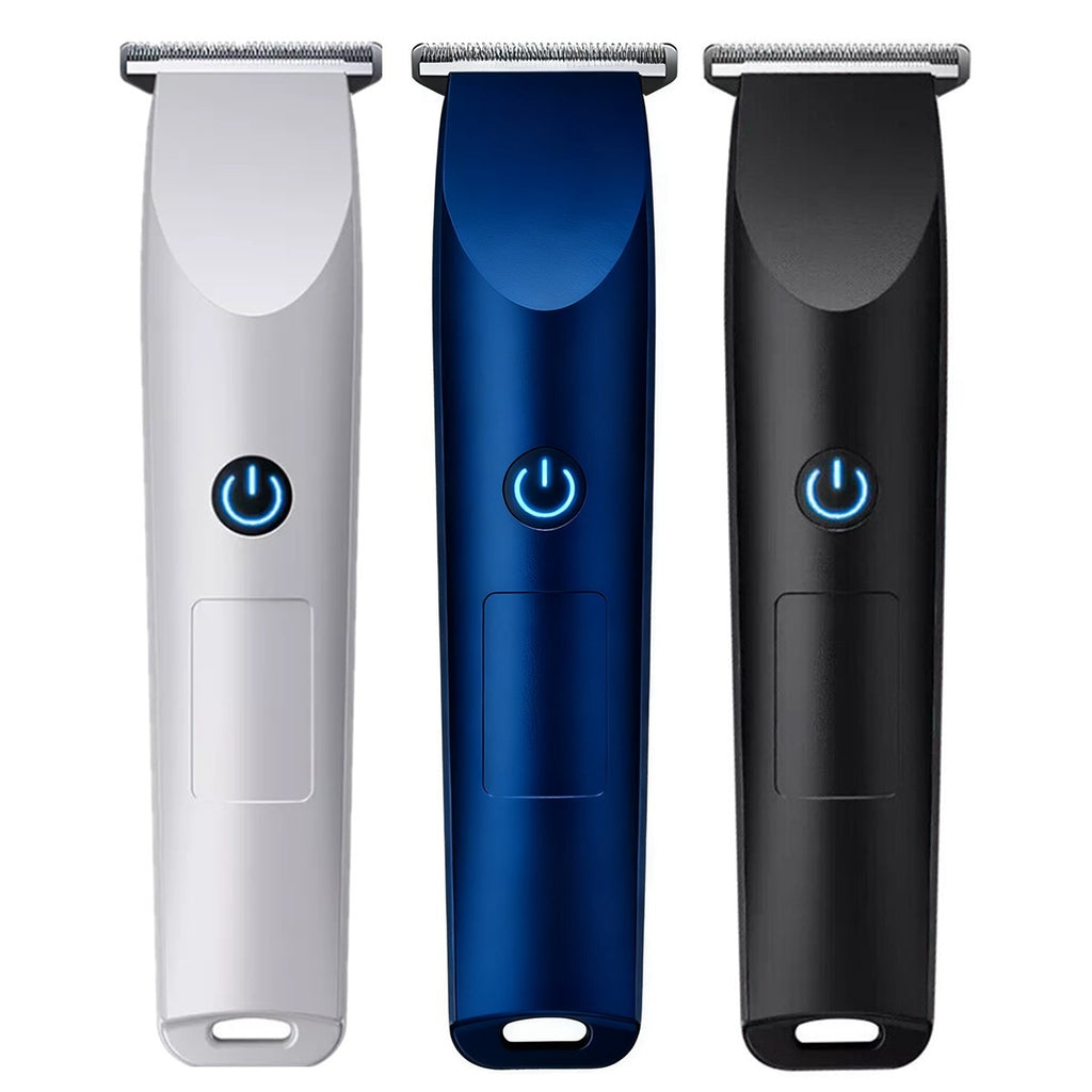 Men's Rechargeable Electric Beard Trimmer Razor with Multiple Combs USB