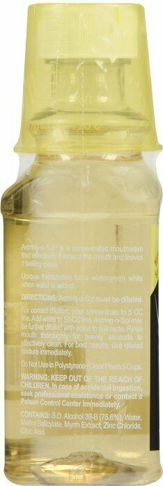 Concentrated Mouthwash & Gargle - Freshens Breath 8 Fl Oz