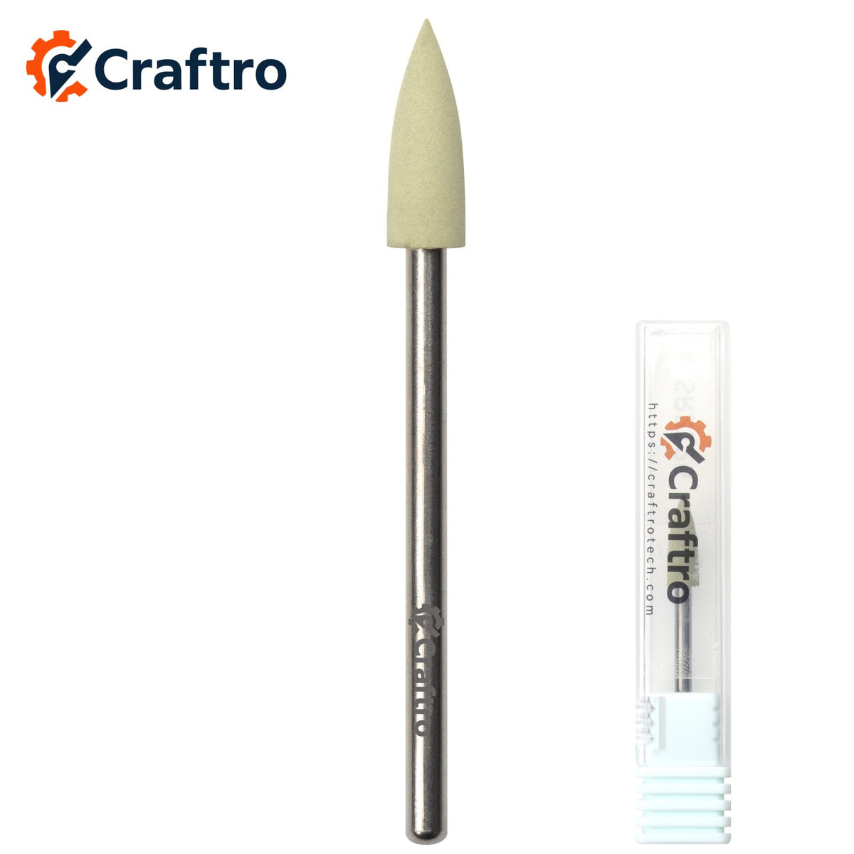Nail Drill Silicone Polisher Bit Fine Grit for Nail Art & Manicure