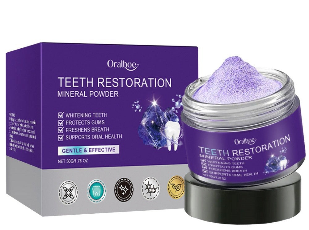 Natural Whitening Mineral Tooth Powder for Sensitive Teeth - Multiple Quantities