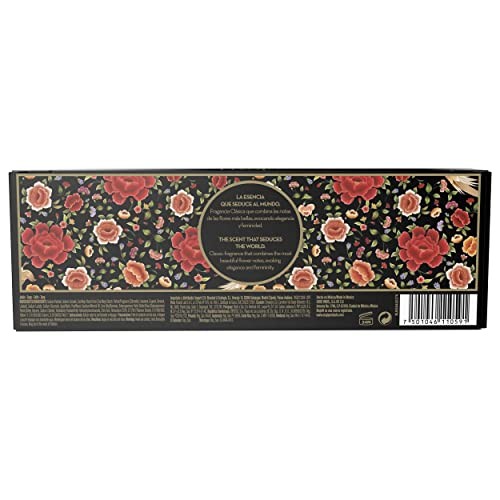 Perfumed Soap Set for Women - 3 Round 4.9oz Soaps with Spicy Vanilla Scent