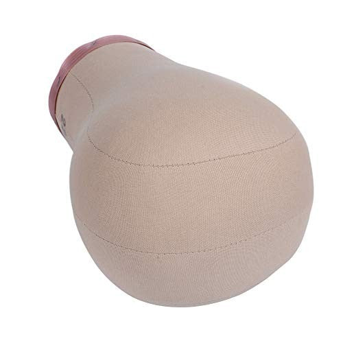 23 Inch Wig Head Mannequin with Cork Canvas Block for Hair & Hat Display