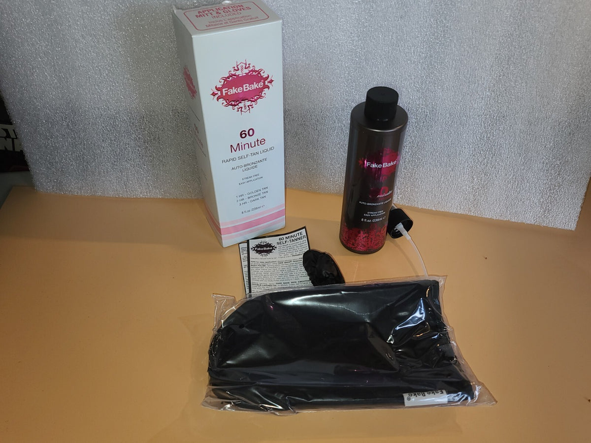 Self Tanning Liquid 60 Minutes with Application Glove - 950ml