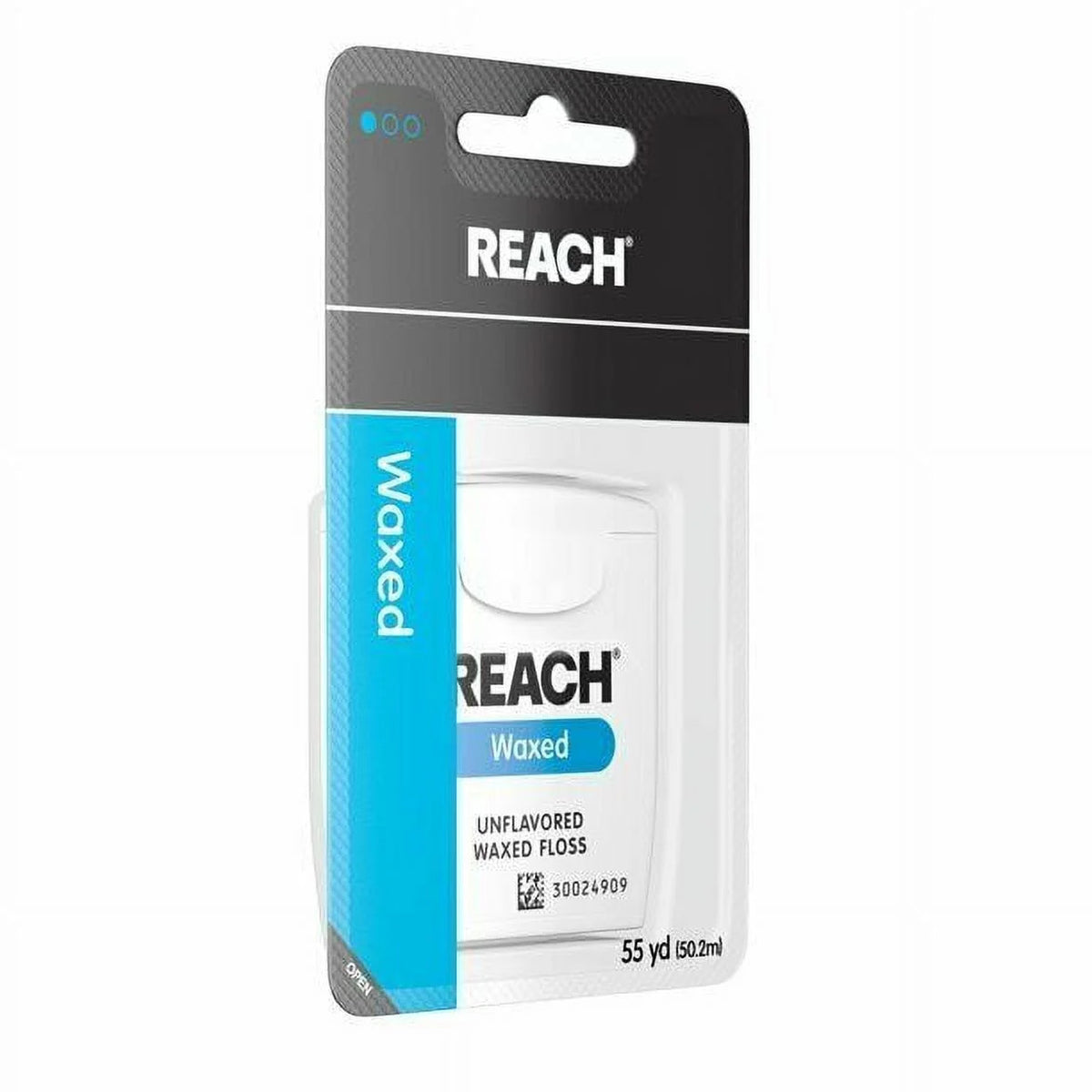 Waxed Dental Floss Unflavored 55 Yards, Pack of 12 - Plaque & Food Particles Removal