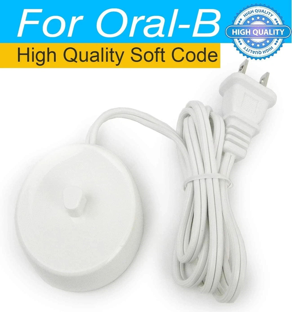 Electric Toothbrush Charger Power Cord for Oral-B 110-220V Inductive Base
