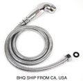 Pedicure Spa Chair Sprayer Hose and Head Set - 40 Inch