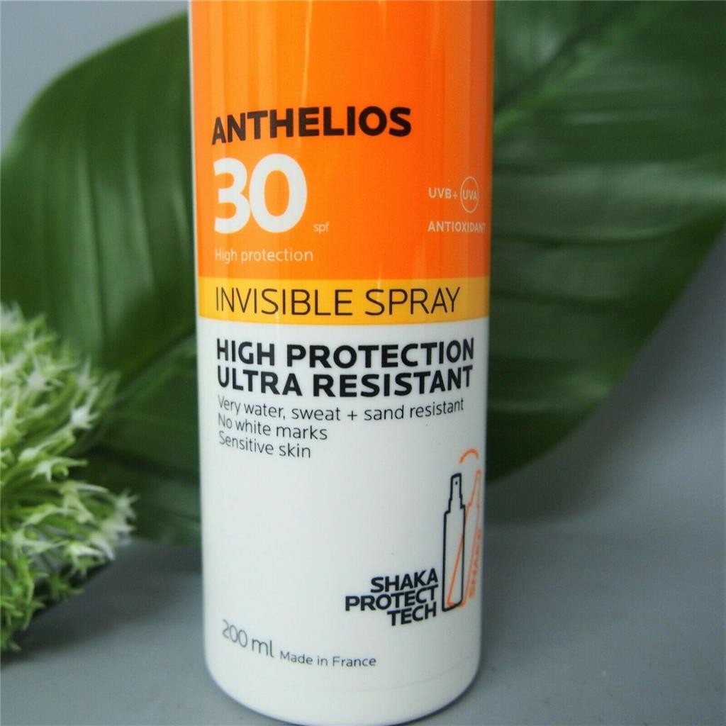 SPF 30 Sunscreen Spray for Sensitive Skin, Waterproof, 200ml