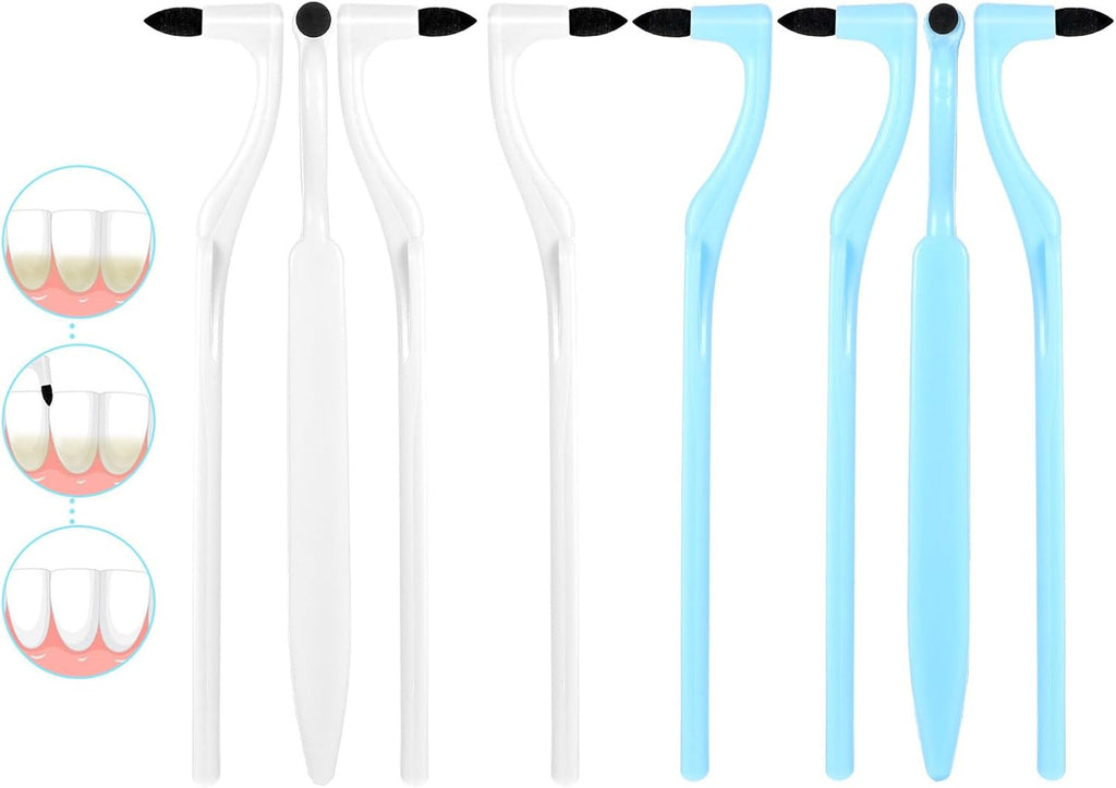 Teeth Stain Eraser Dental Scraper Remover 8 Pack for Surface Plaque & Stains