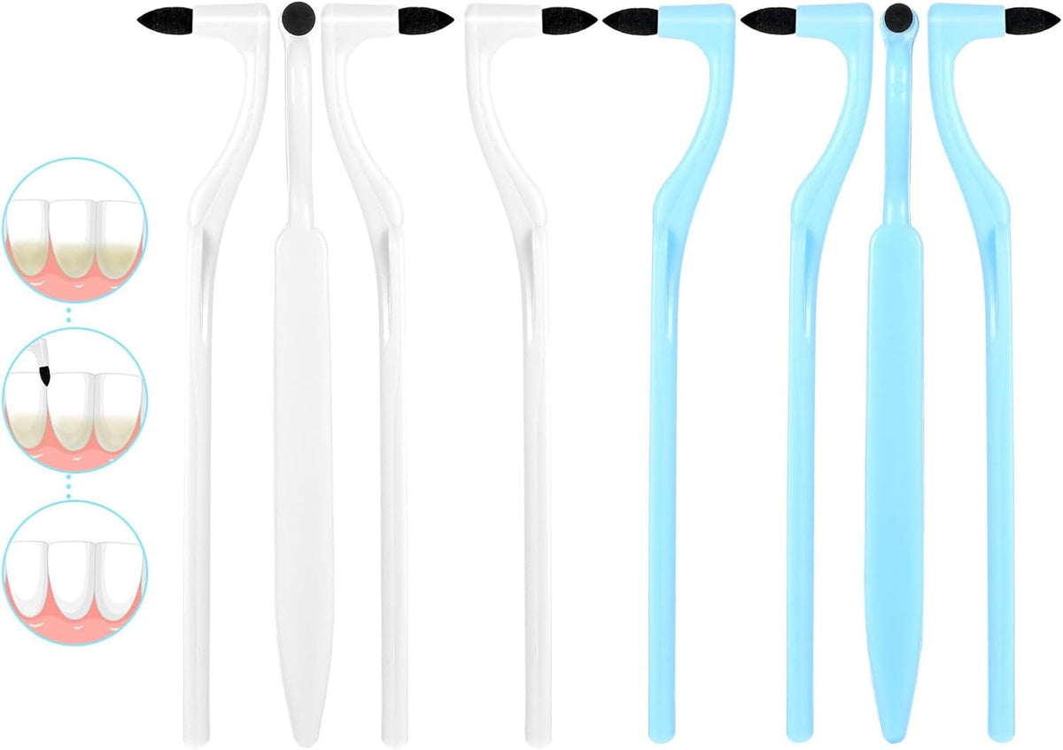 Teeth Stain Eraser Dental Scraper Remover 8 Pack for Surface Plaque & Stains