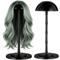 14.5 Inch Portable Wig Stand Holder with Anti-Slip Base for Display & Styling