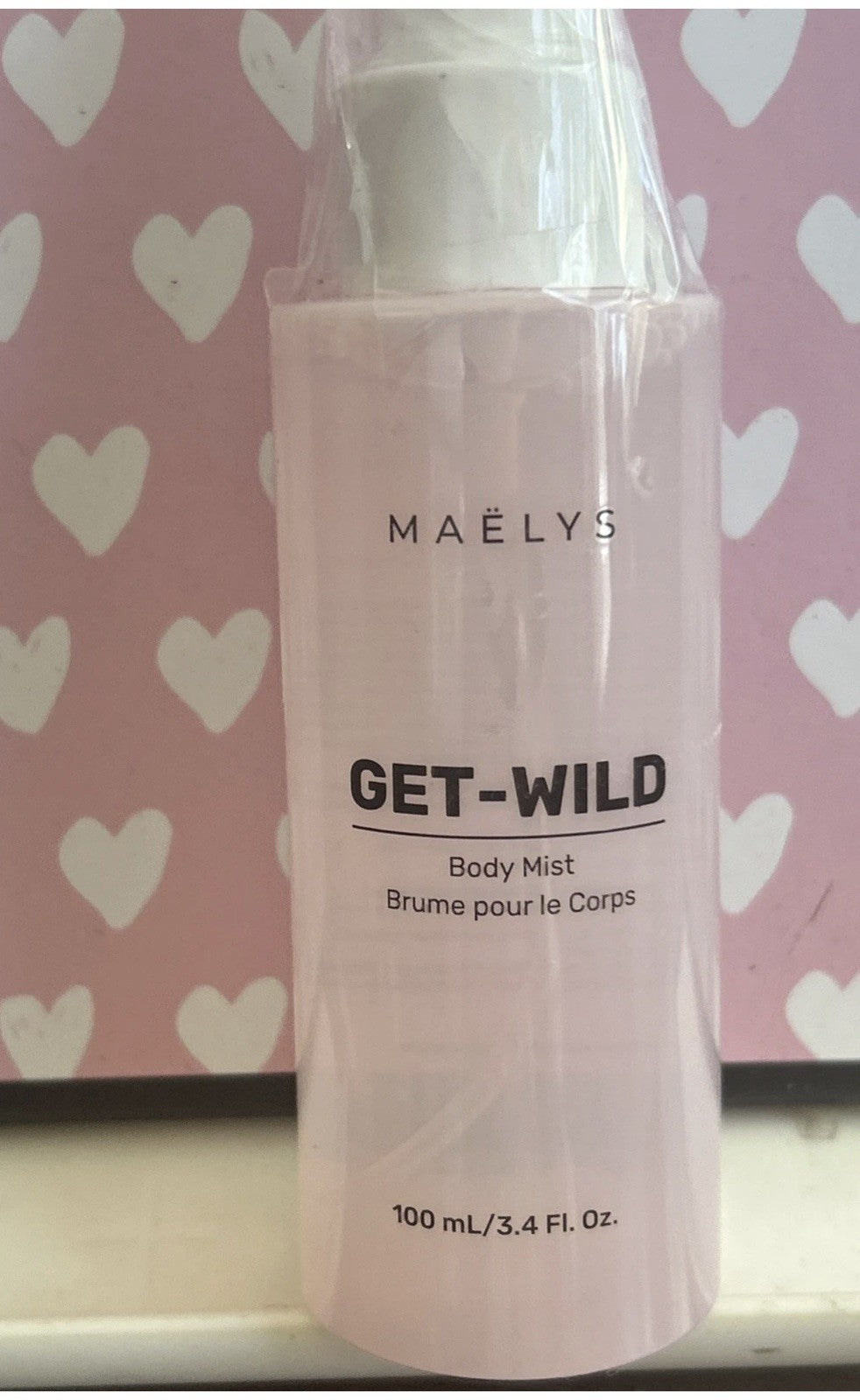 Maelys GET-WILD Body Mist 100ml / 3.38 fl oz - Fresh Fragrance Spray
