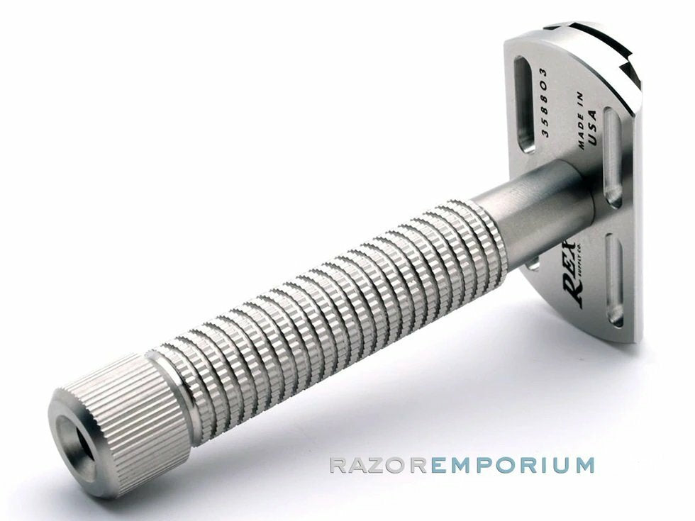 Stainless Steel Double Edge Safety Razor - Envoy by Rex Supply Co.