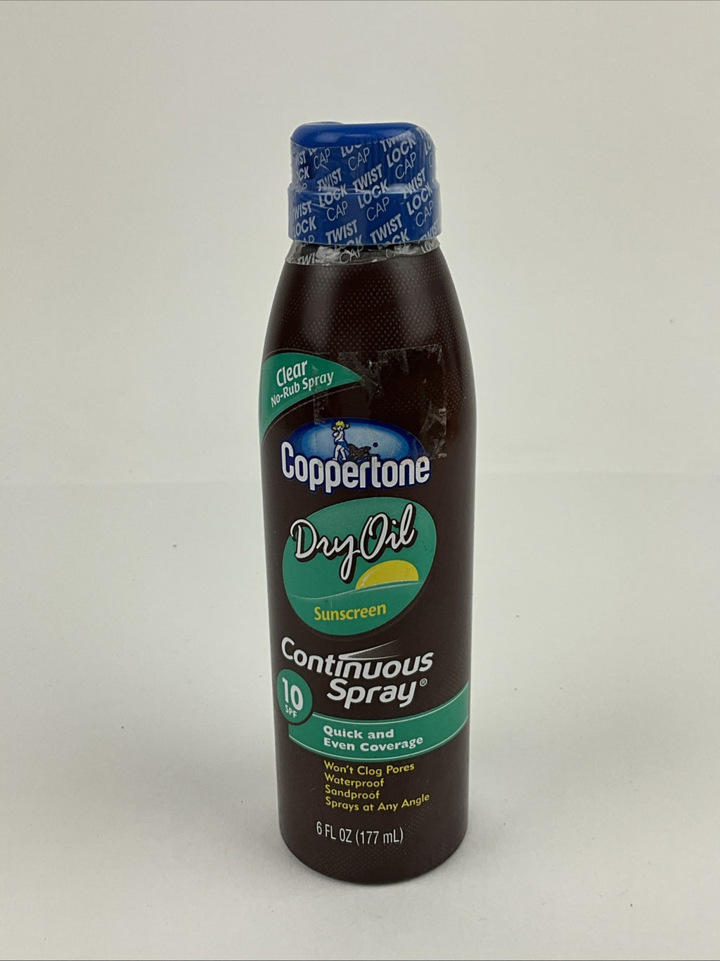 Coppertone Tanning Dry Oil Sunscreen SPF 10 Water Resistant 6 fl oz