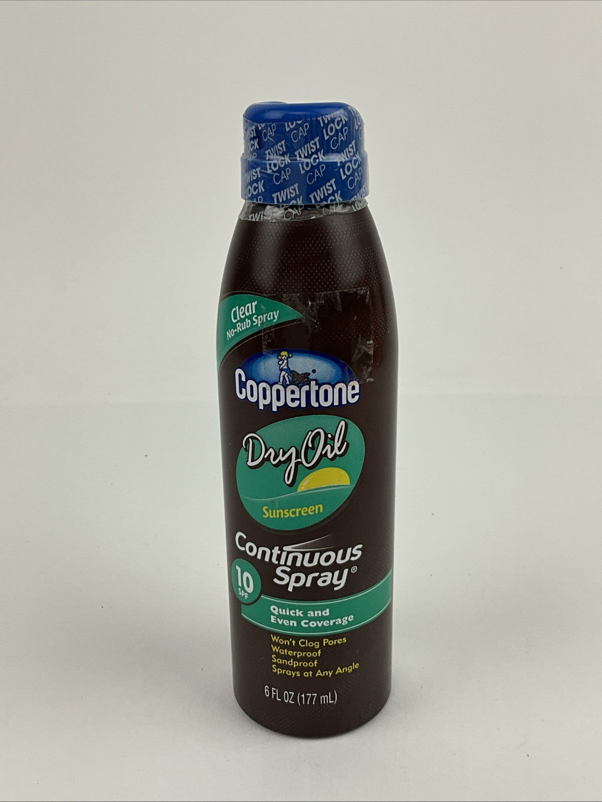 Coppertone Tanning Dry Oil Sunscreen SPF 10 Water Resistant 6 fl oz
