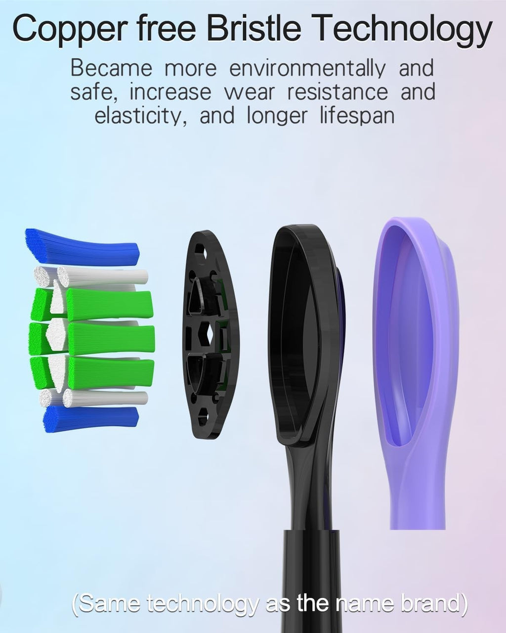 Universal Toothbrush Heads Compatible with Aquasonic Black & Vibe Series