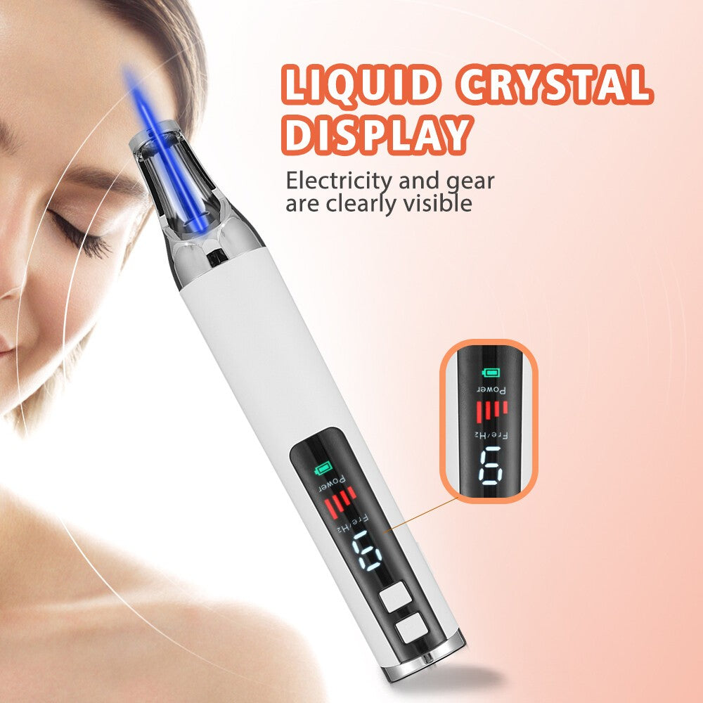 Rechargeable Beauty Pen for Freckle Scar Wart Removal - Portable LED Light Device