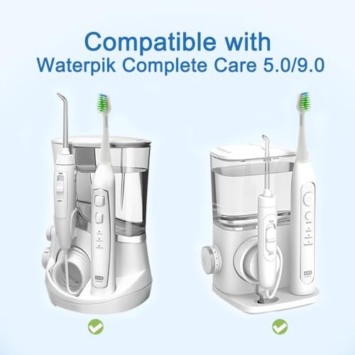 Toothbrush Replacement Heads for Water Flosser - Compatible with WP-861 & CC-01