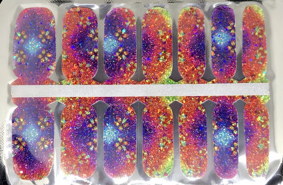 Color Nail Polish Strips 14 Pack - Easy Manicure & Pedicure Accessories