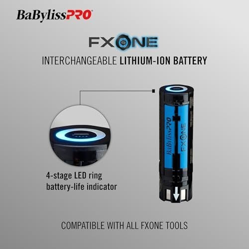 Replacement Battery for FXONE Hair Clipper - Extended Runtime & LED Indicator