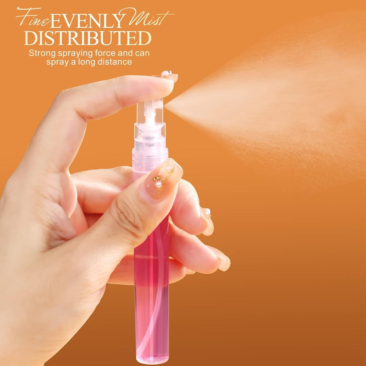 8ml Mini Refillable Spray Bottles 10 Pack for Travel Perfume & Cosmetics