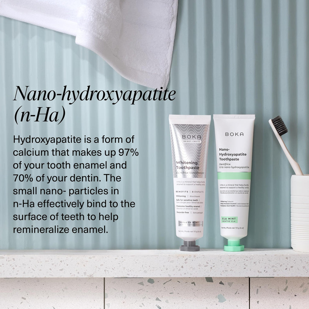 Fluoride-Free Toothpaste with Nano Hydroxyapatite for Enamel Repair & Gum Health