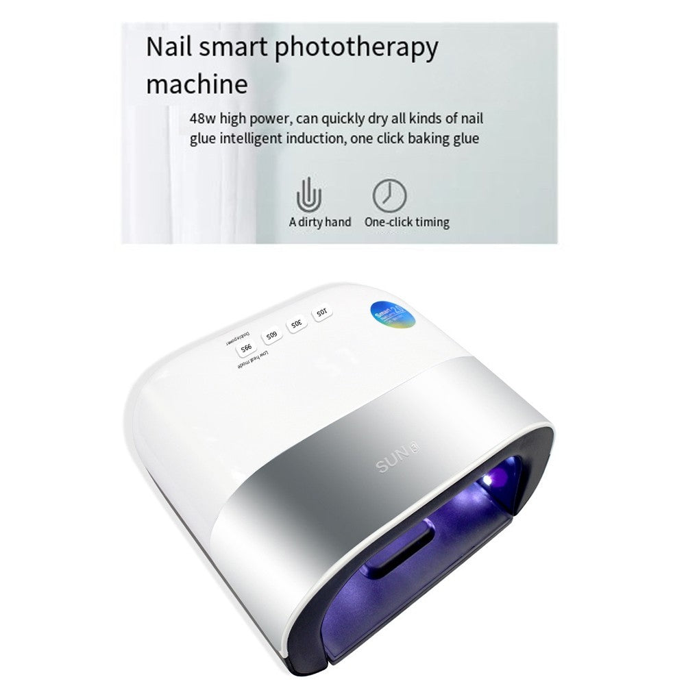Electric Nail Polish Dryer with Auto Sensor and UV Light - Manicure Equipment