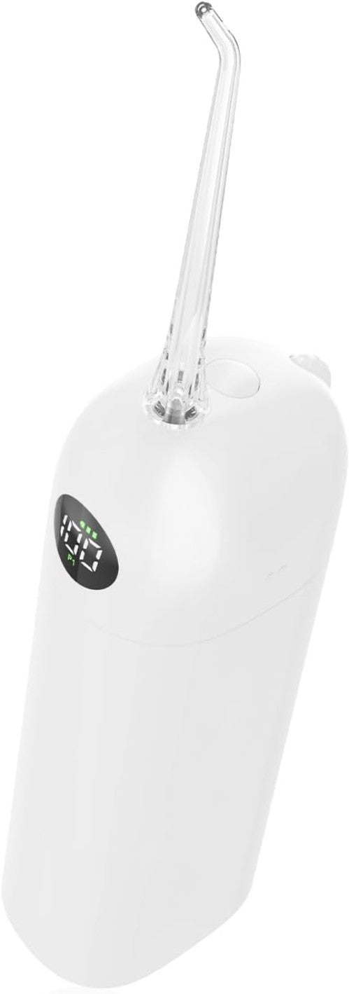 Portable Water Flosser for Teeth with 100 Power Levels, 0-150 PSI Adjustable Pressure, Cordless Dental Oral Care