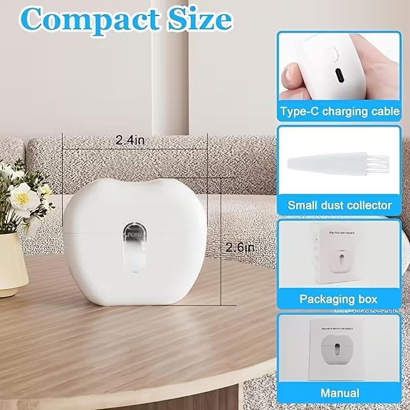 Automatic LED Nail Clipper with USB Rechargeable Battery