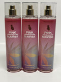 Bath & Body Works Pink Pineapple Sunrise Fragrance Mist Set of 3 - 8 fl oz