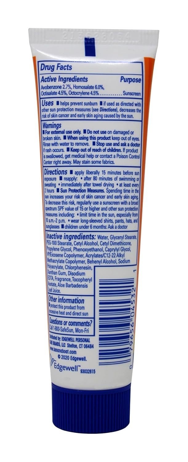 SPF 30 Sunscreen Lotion Pack of 4 - Water-Resistant, Broad Spectrum
