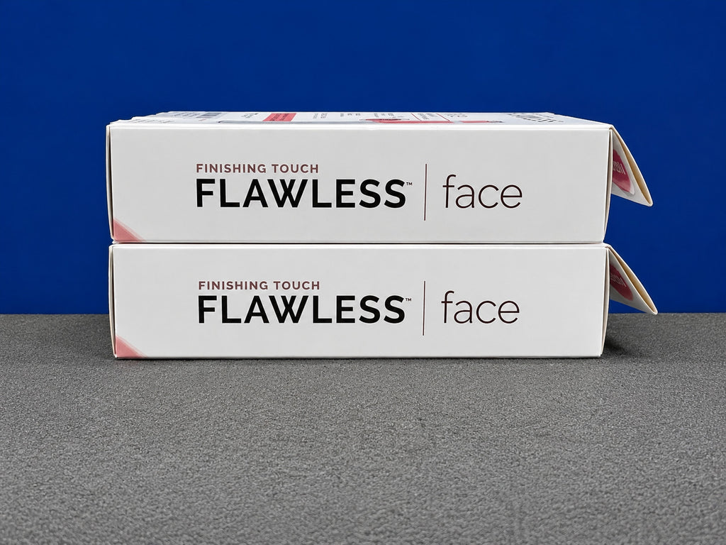 Lot of 2 Painless Facial Hair Removers for Women - Epilator & Trimmer