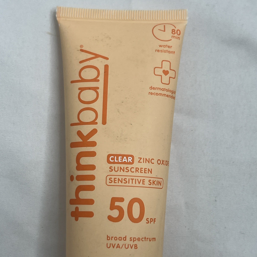 Sensitive Skin Zinc Oxide Sunscreen SPF 50 Fragrance-Free for Babies