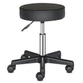 Adjustable Hydraulic Rolling Stool Swivel Salon & Office Chair Black