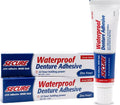 Waterproof Denture Adhesive - Extra Strong Hold, Zinc-Free, 12 Hours