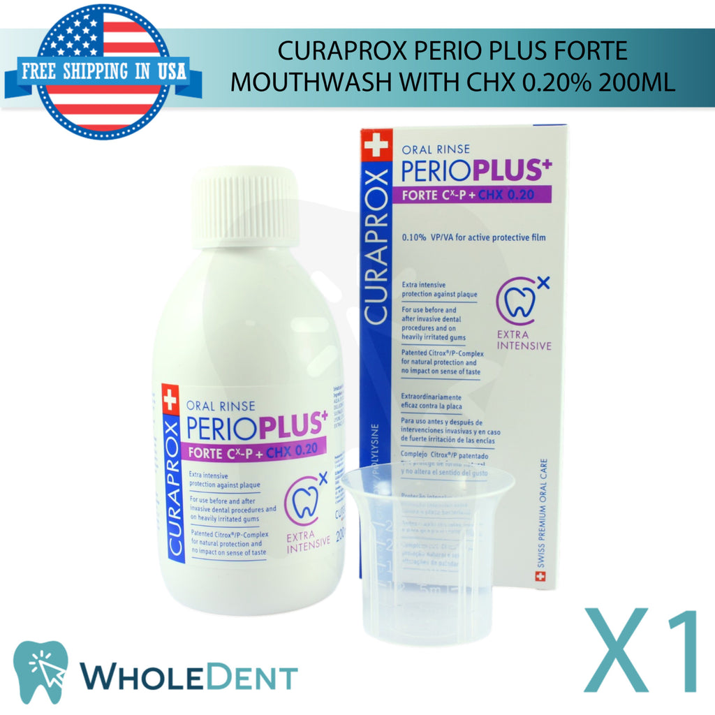 Antibacterial Mouthwash with CHX 0.20% - 200ml Oral Care Solution