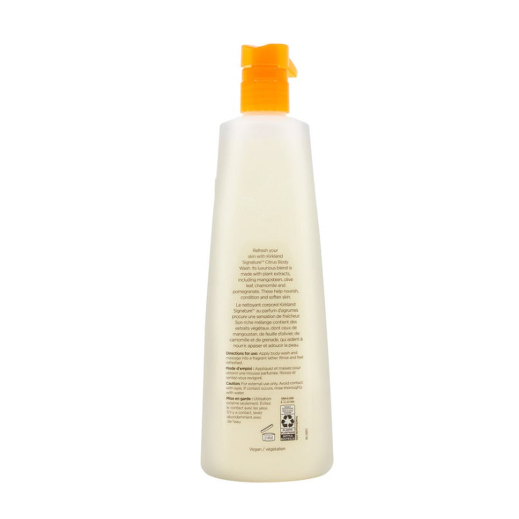 Moisturizing Plant-Based Body Wash with Citrus Scent - 2 Pack, 54 fl oz