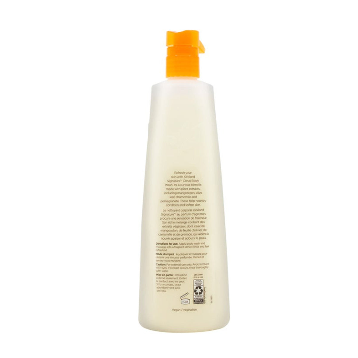 Moisturizing Plant-Based Body Wash with Citrus Scent - 2 Pack, 54 fl oz