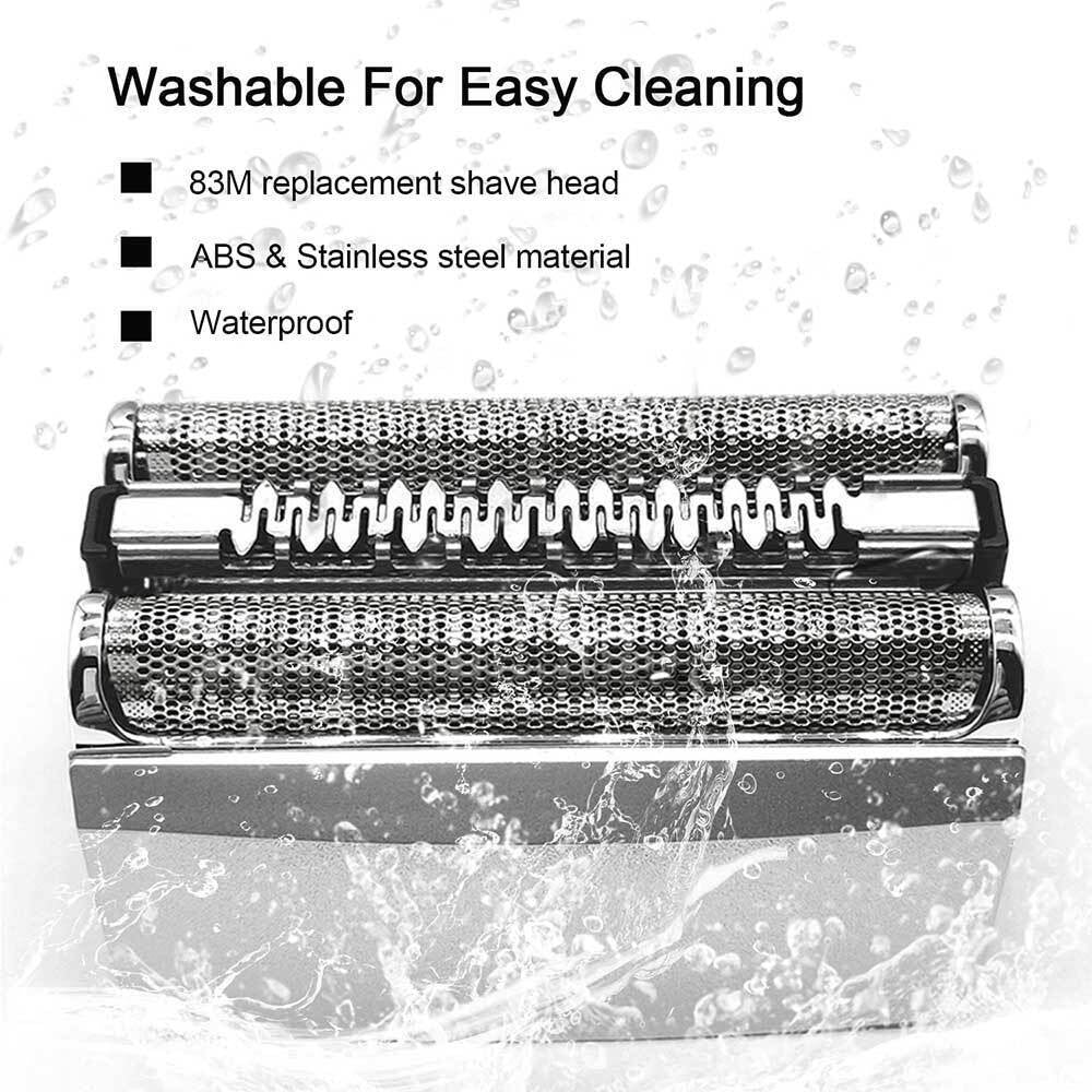 Replacement Shaver Head Foil for Braun Series 8 Electric Razors - 1 or 2 Pieces