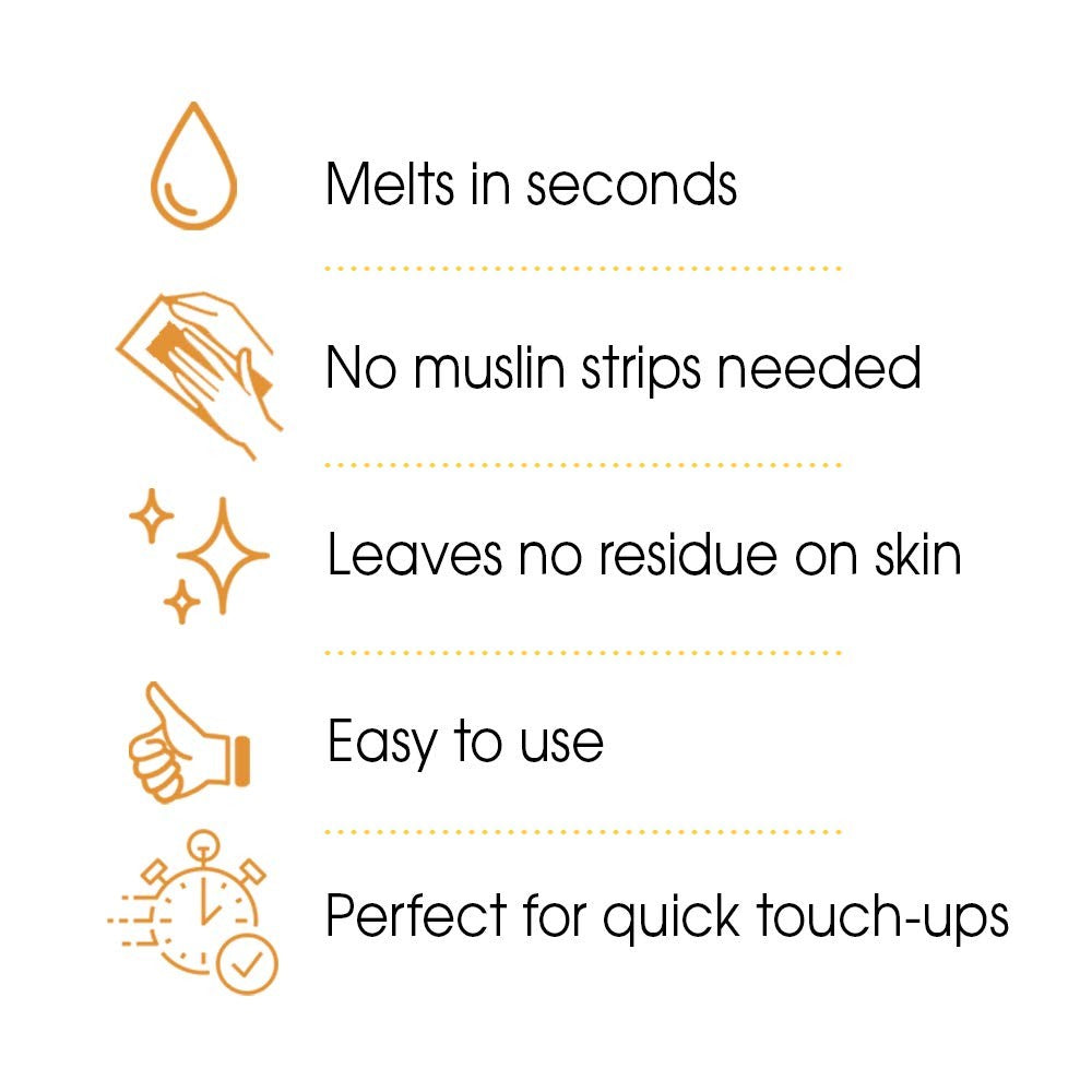 Microwave Hard Wax Kit for Sensitive Skin - 2-Pack, Azulene & Tweezeless