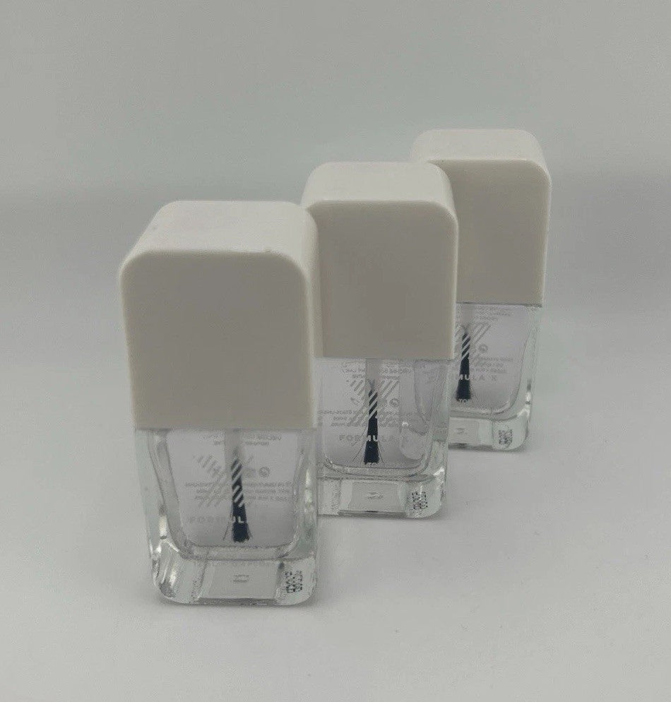 Clear Top Coat Nail Polish Sealer 0.4 Fl Oz - Discontinued/Rare 3-Pack