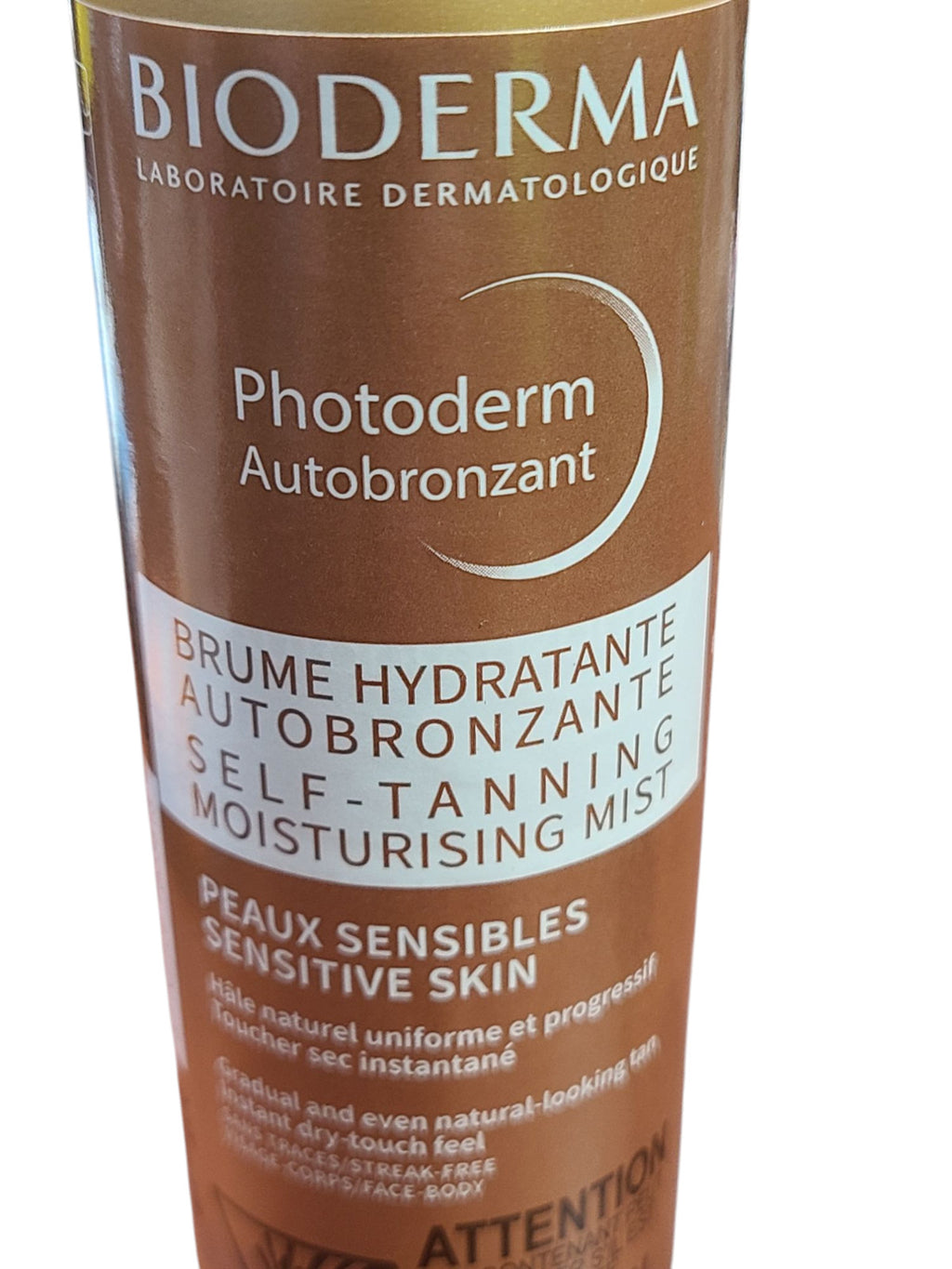 Bioderma Self-Tanning Spray - Hydrating Sunless Tan, 2 Pack 5 Fl Oz