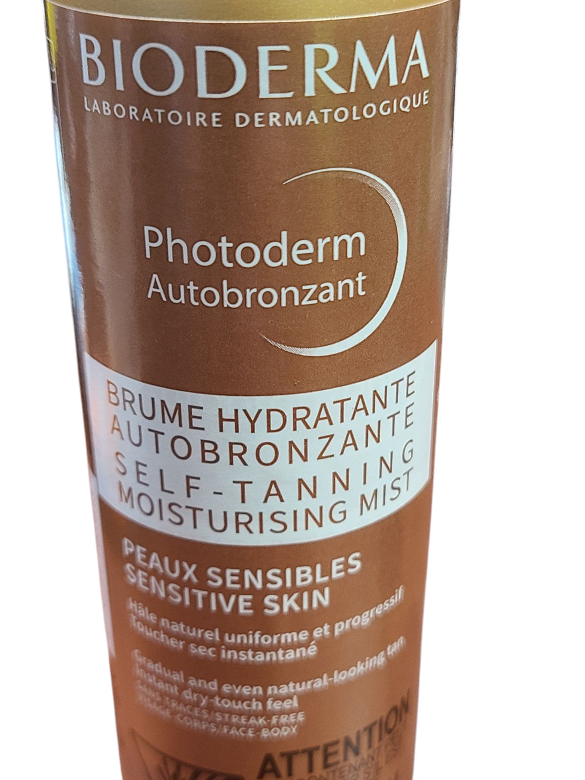 Bioderma Self-Tanning Spray - Hydrating Sunless Tan, 2 Pack 5 Fl Oz