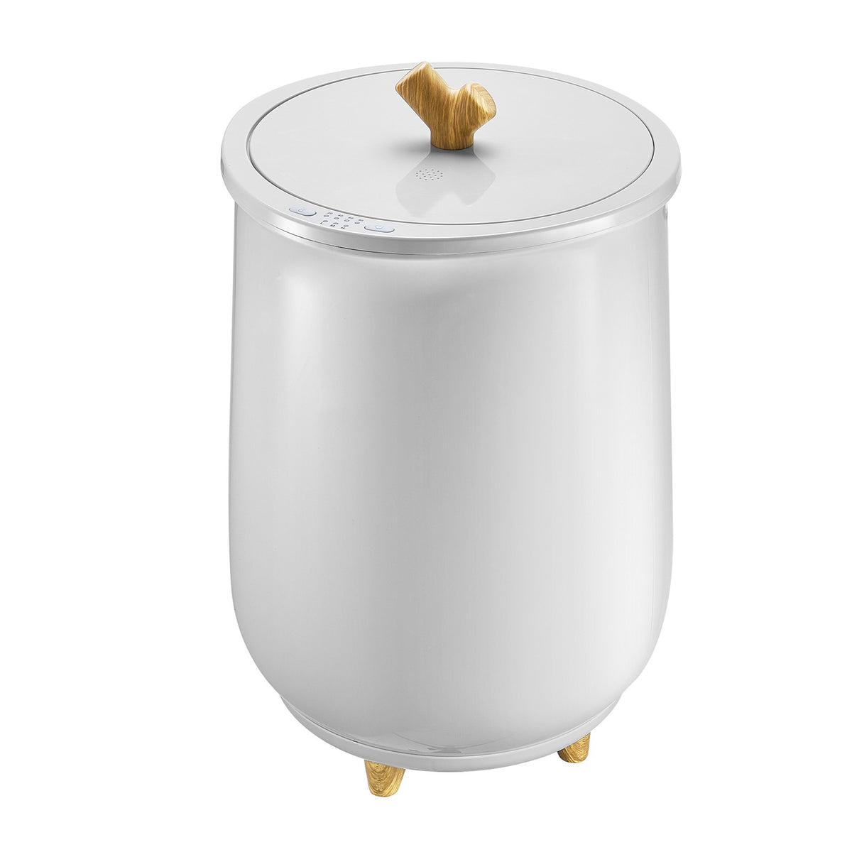 20L Towel Warmer Bucket with LED Light, Timer & Temperature Control - Gray