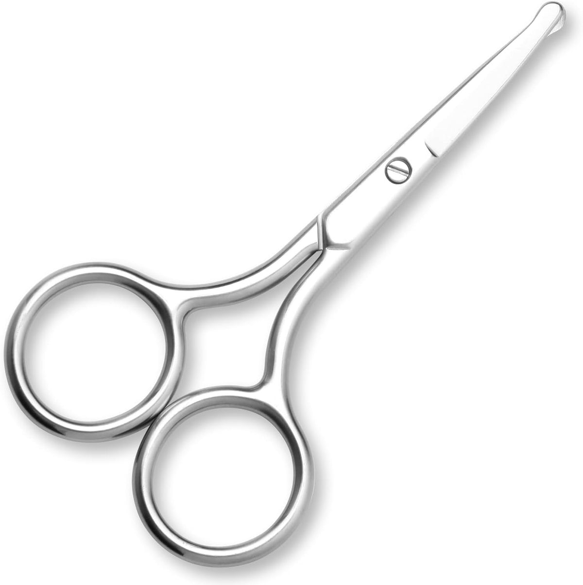 Men's Nose Hair Scissors with Round Tip for Facial Grooming