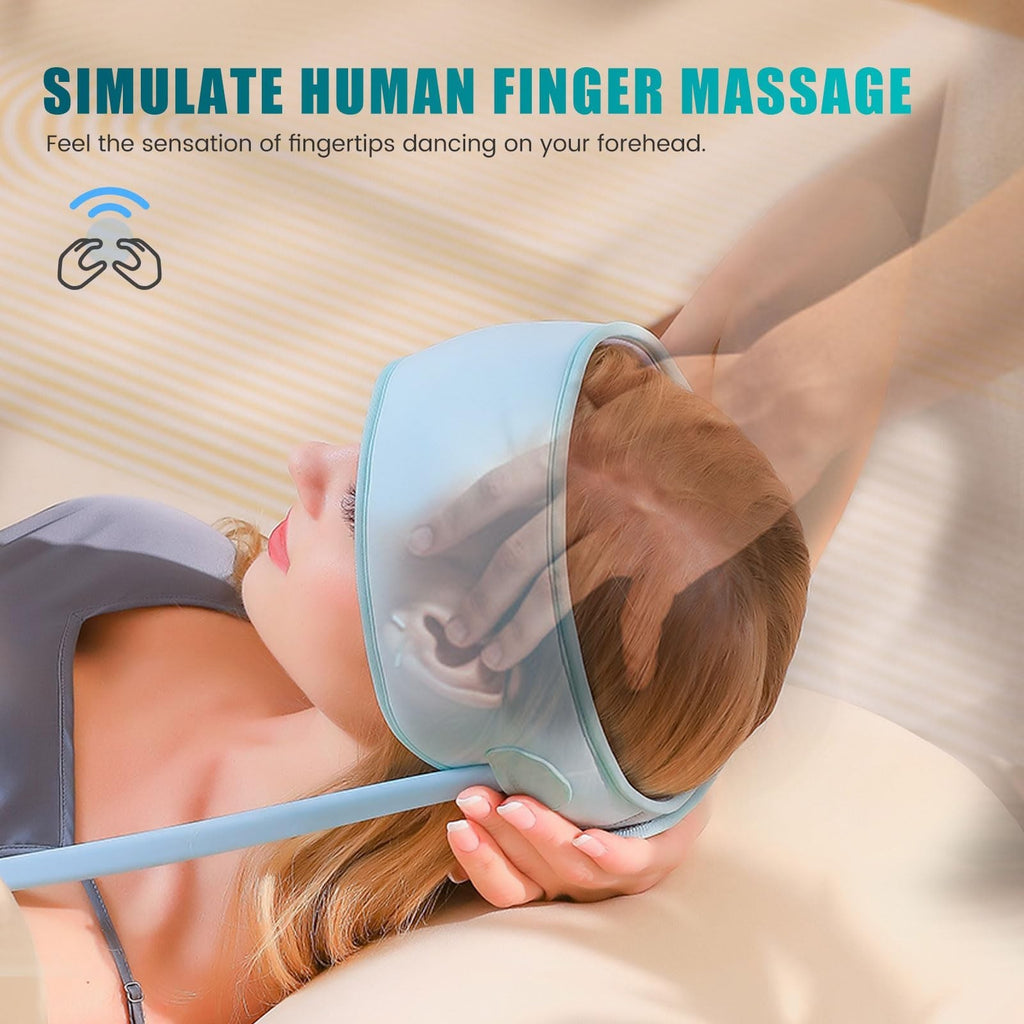 Rechargeable Head Massager - Portable Electric Scalp Relaxation Tool