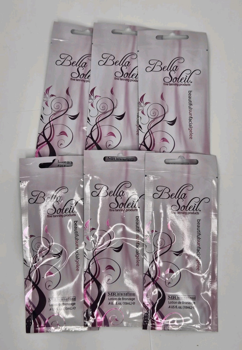 Sun Facial Gelee Tanning Packets Set of 6 - Beautiful Sun Tanning Treatment