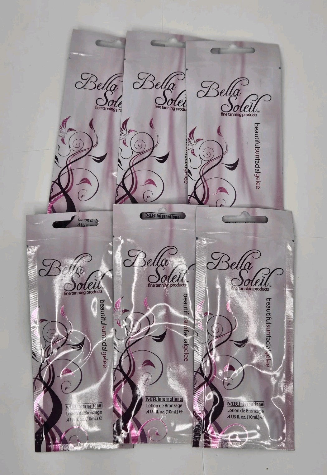 Sun Facial Gelee Tanning Packets Set of 6 - Beautiful Sun Tanning Treatment
