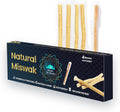 Natural Chewing Miswak Sticks with Holder - Oral Hygiene, Fresh Breath, Tartar Prevention