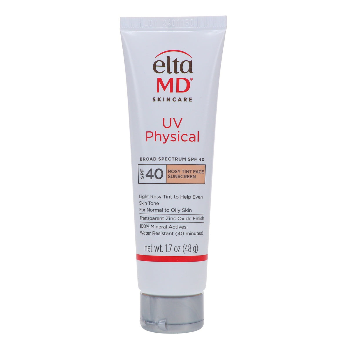 Mineral Sunscreen with Rosy Tint SPF 40 - Face Sunscreen for Sensitive Skin
