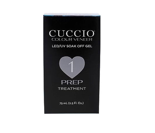 CUCCIO LED/UV Gel Prep & Fuse Set - Nail Extension & Art 2.5oz (75ml) Set of 2